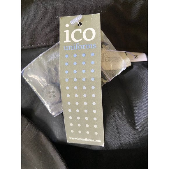 Ico Uniforms Black Pencil Skirt Size 2 Military Office US Navy Church Career NWT - Picture 8 of 12